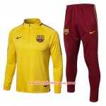 FC Barcelone Ensemble Sweat d'entrainement 2017-18 Jaune